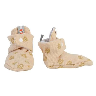 Lodger babyslofjes katoen Nomad Rib Linen-3-6 mnd