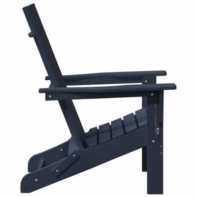 Tuinstoel 2 pcs Marineblauw 80.5 x 74.5 x 92 cm Polyetheen