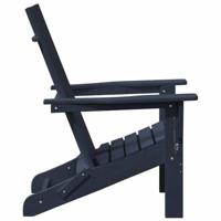 Tuinstoel 2 pcs Marineblauw 80.5 x 74.5 x 92 cm Polyetheen - thumbnail