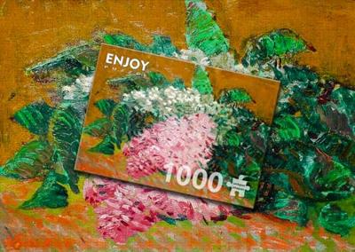 Vincent Van Gogh - Stilleven met Seringen Puzzel 1000 Stukjes Vincent Van Gogh - Stilleven met Seringen Puzzel 1000 Stukjes