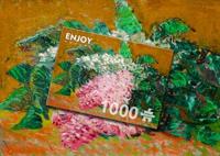 Vincent Van Gogh - Stilleven met Seringen Puzzel 1000 Stukjes - thumbnail