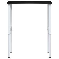 Werkbank 80x60x(71,5-98) cm eikenhout donkerbruin - thumbnail