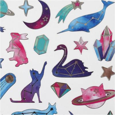 Creativ Company Stickers, dieren, vel 15x16,5 cm, 1 vel