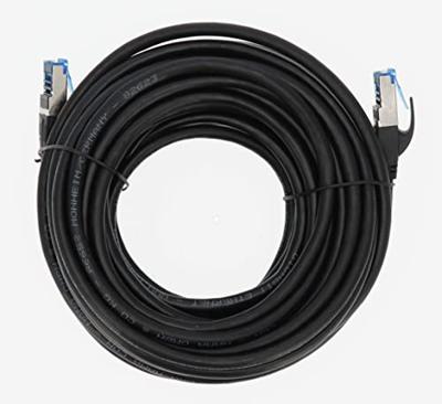 Hama NETWERKKABEL, CAT-6A, 10 GBIT/S, S/FTP AFGESCHERMD, 10,00 M Kabel Zwart Hama NETWERKKABEL, CAT-6A, 10 GBIT/S, S/FTP AFGESCHERMD, 10,00 M Kabel Zwart