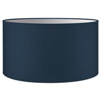Lampenkap cilinder | rond | katoen | stoffen lampenkap | cilinderkap  | Ø45cm H23cm | blauw - thumbnail