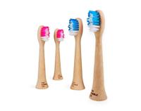 The Humble Co. Opzetborstels - bamboe - 4-pack - philips sonicare - thumbnail