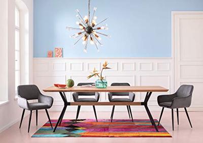 Kare Eetkamerstoel San Francisco Grey