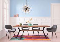 Kare Eetkamerstoel San Francisco Grey - thumbnail