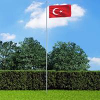Vlag Turkije 90x150 cm - thumbnail