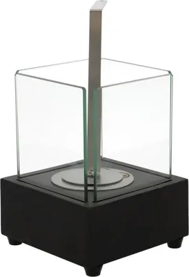 Esschert design Bioethanol tafelvuur vierkant s
