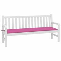 Tuinbank Kussen Roze 180 x 50 x 4 cm Oxford stof - thumbnail