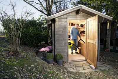 Kärcher Home & Garden WD 1 Compact Battery 1.198-300.0 Nat- en droogzuiger 230 W 7 l Zonder accu