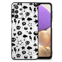 Telefoonhoesje Samsung Galaxy A32 5G Silver Punk - thumbnail