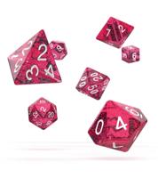 Oakie Doakie Dice RPG Set Speckled - Pink (7) - thumbnail