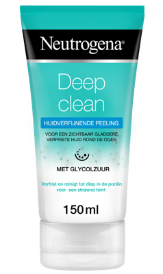 Neutrogena Deep Clean Huidverfijnende Peeling - met glycolzuur
