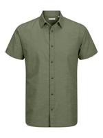 Jack - Jones Jjesummer Shirt Ss Sn 12269329 Overhemd Iceberg Green - thumbnail