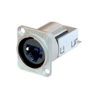 Neutrik NE8FDY-C6 EtherCon RJ45 CAT6 inbouwbussen NE8FDY-C6 Bus, inbouw NE8-FDY0-C6 Aantal polen: 8P8C Nikkel 1 stuk(s) - thumbnail