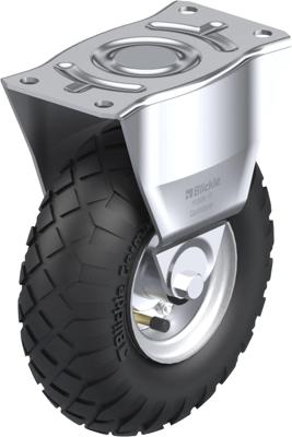 Blickle B-P 267R Bokwiel Wieldiameter: 260 mm Draagvermogen (max.): 250 kg 1 stuk(s)