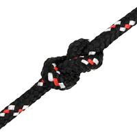 VidaXL Boot touw 10 mm 25 m polypropyleen zwart - thumbnail
