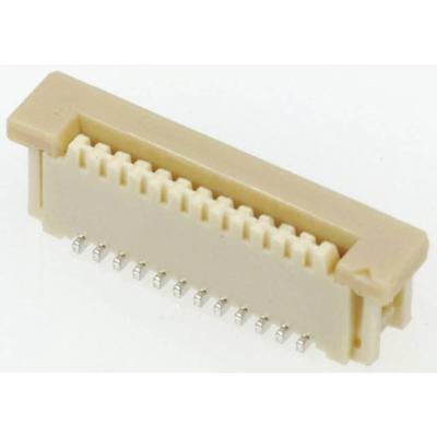 Molex 526101333 FFC/FPC-aansluiting Totaal aantal polen: 13 Rastermaat: 1.00 mm Inhoud: 1 stuk(s) Tape on Full reel