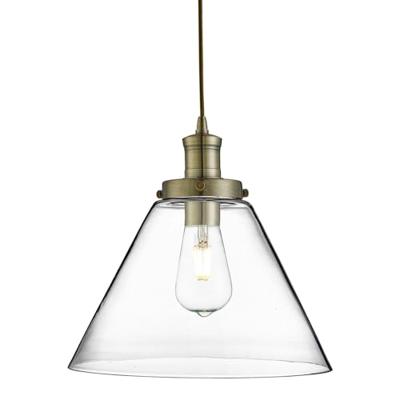 Searchlight HanglampPyramid Ø 29cm antiek brons - 3228AB