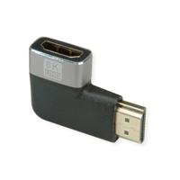 ROLINE 8K HDMI-adapter, HDMI ST/BU, 90° hoek - thumbnail