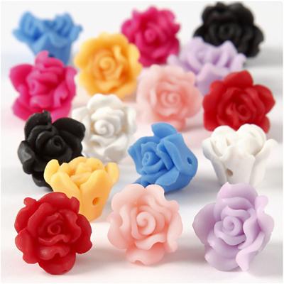 Creativ Company Roosjes van klei, d 16x10 mm, gatgrootte 0,5 mm, diverse kleuren, 16 div/ 1 doos Creativ Company Roosjes van klei, d 16x10 mm, gatgrootte 0,5 mm, diverse kleuren, 16 div/ 1 doos