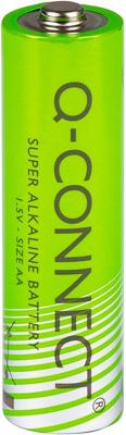 Q-CONNECT batterij, alkaline, AA, blister van 4 stuks