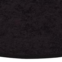 VidaXL Vloerkleed wasbaar anti-slip ø120 cm antracietkleurig - thumbnail