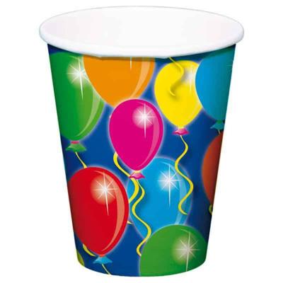 Folat BV Bekers ballonnen, 8st.