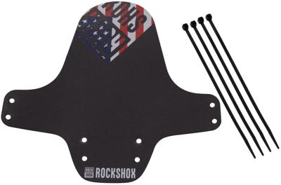 ROCKSHOX spatlap, voorwiel "fender" clip-on fender rs black/use flag