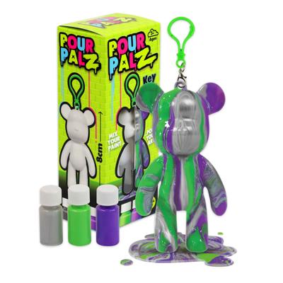 Spectron Pour palz mini paint bear sleutelhanger Spectron Pour palz mini paint bear sleutelhanger