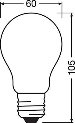 OSRAM HOMELIGHTING 4058075434707 LED-lamp Energielabel D (A - G) E27 Peer 11 W = 100 W Koudwit (Ø x l) 60 mm x 105 mm 1 stuk(s) OSRAM HOMELIGHTING 4058075434707 LED-lamp Energielabel D (A - G) E27 Peer 11 W = 100 W Koudwit (Ø x l) 60 mm x 105 mm 1 stuk(s)
