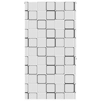 Doucherolgordijn 120x240 cm stofbreedte 116 cm - thumbnail