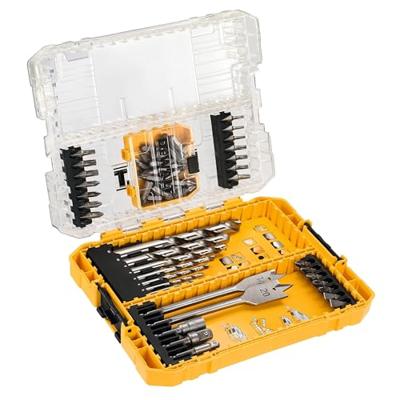 DEWALT 56-delige HSS-G metaal schroef-/boorset boor- en bitset - thumbnail
