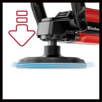 Einhell CC-PO 1100/150 CE 2093250 Polijstmachine 230 V 1100 W 500 - 3500 omw/min 150 mm - thumbnail