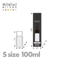 Millefiori Milano reed diffuser 100 ml mediterranean bergamot - thumbnail
