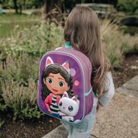 Gabby's Dollhouse 3D Rugzak Paars/Blauw - thumbnail