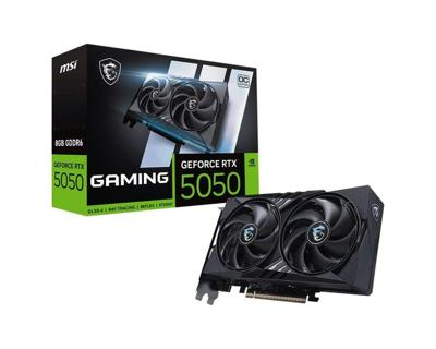 Videokaart MSI GeForce RTX 5050 8G GAMING OC GEFORCE RTX 5050 8 GB GDDR6 - thumbnail