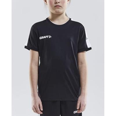 Craft 1905636 Progress Practise Tee JR - Black/White - 134/140