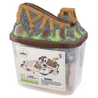 Houten Bouwtreinset met emmertop - Kidkraft (17805) - thumbnail