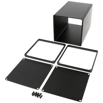 Hammond Electronics 1455NS1601BK Universele behuizing 160 x 103 x 103 Aluminium Geëxtrudeerd Zwart 1 stuk(s) Hammond Electronics 1455NS1601BK Universele behuizing 160 x 103 x 103 Aluminium Geëxtrudeerd Zwart 1 stuk(s)