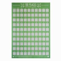 Gift Republic Kraskaart - 100 Plaatsen - thumbnail