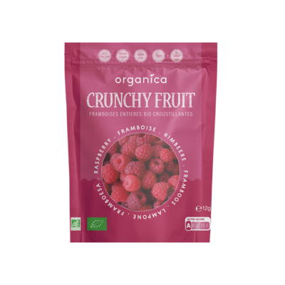 Krokant Fruit - frambozen - 50 gram