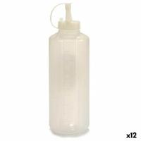 Sauskom Kinvara Transparant Plastic 1 L 8 x 25 x 8 cm (12 Stuks) - thumbnail