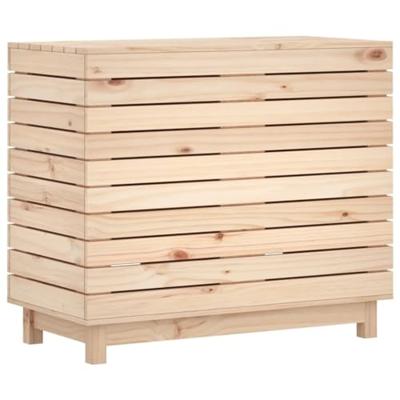 VidaXL Wasmand 88,5x44x76 cm massief grenenhout