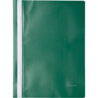 Pergamy snelhechtmap, ft A4, PP, pak van 25 stuks, groen - thumbnail