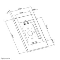 Neomounts WL15-650WH1 wand tablethouder wandmontage - thumbnail
