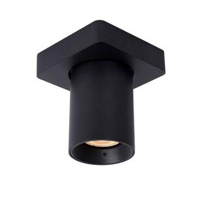 Lucide NIGEL - Plafondspot - LED Dim to warm - GU10 - 1x5W 2200K/3000K - Zwart Lucide NIGEL - Plafondspot - LED Dim to warm - GU10 - 1x5W 2200K/3000K - Zwart