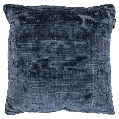 By-Boo Kussen 'Eziq' 45 x 45cm, kleur Blauw